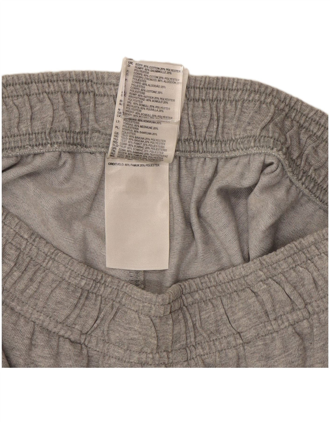 Adidas Mens Sport Shorts Small Grey Cotton