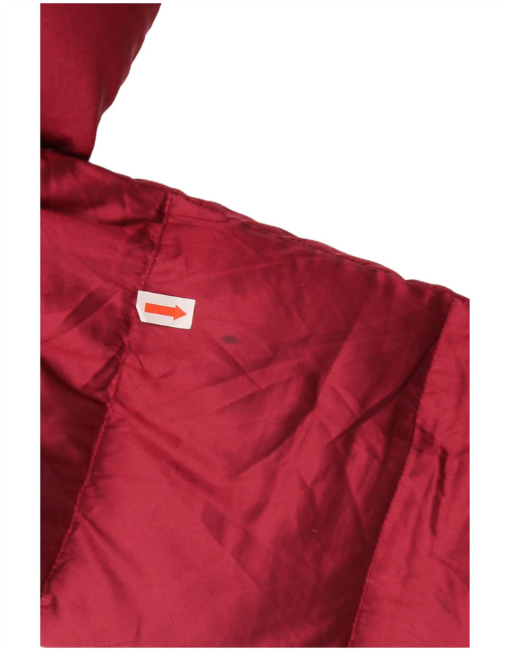 Colmar Womens Hooded Padded Jacket IT 46 Large Red Polyester