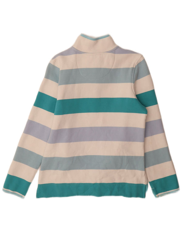 Crew Clothing Γυναικεία φούτερ Jumper UK 8 Small πολύχρωμα ριγέ