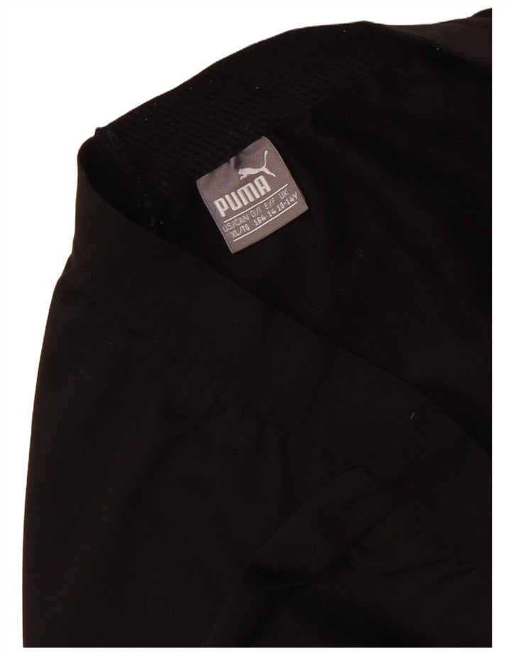 Puma Boys Tracksuit Trousers 13-14 Years Black
