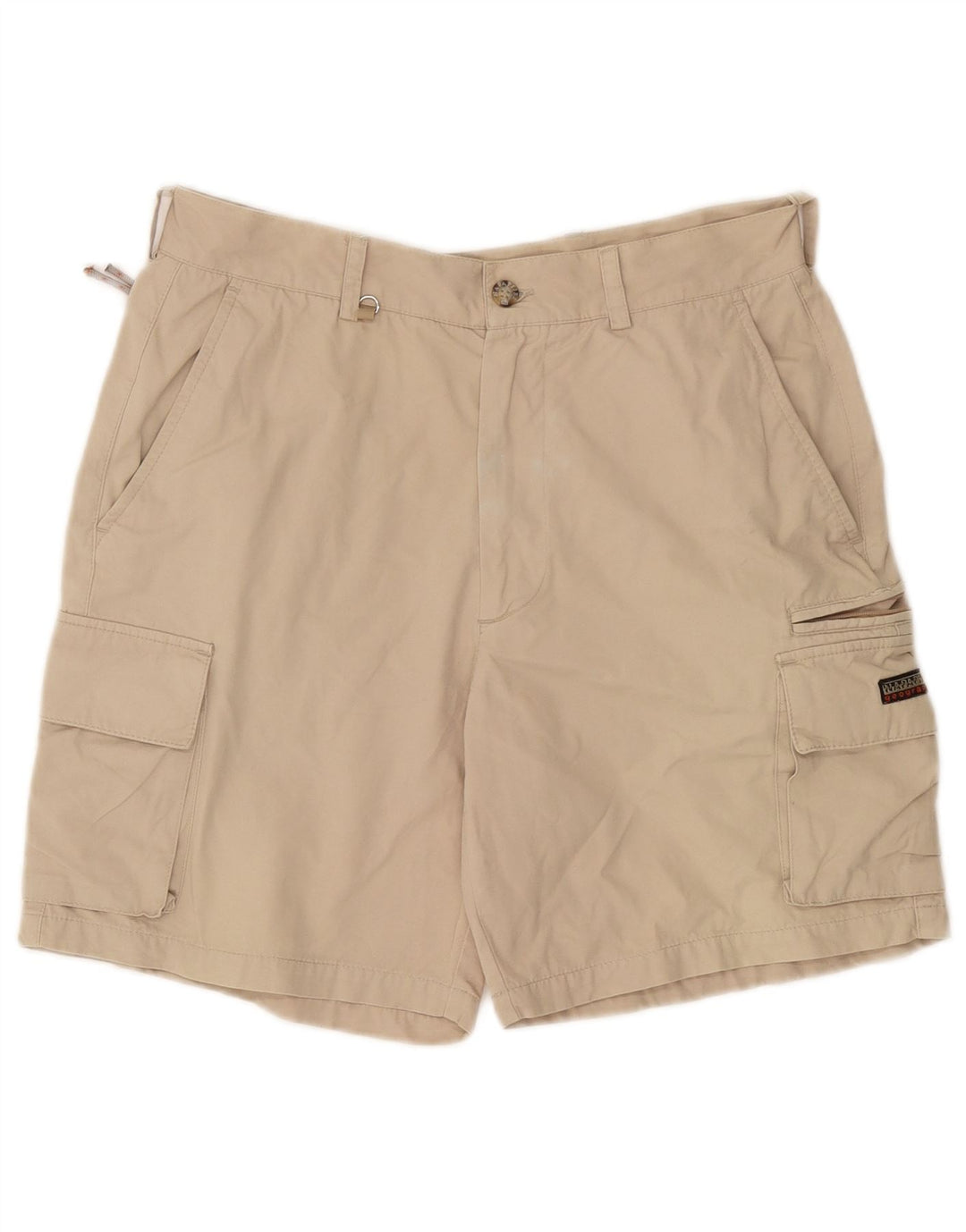 Pantaloncini cargo da uomo Napapijri IT 48 medi W30 in cotone beige