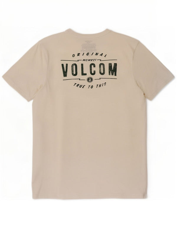 Volcom Camiseta gráfica para hombre Top XL Algodón blanco