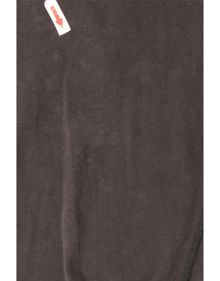Nike Womens Dri Fit Leggings UK 10 Small Black Cotton