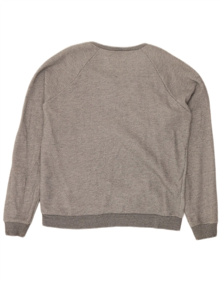 WHISTLES Womens Oversized Graphic Sweatshirt Jumper UK 8 Small  Grey