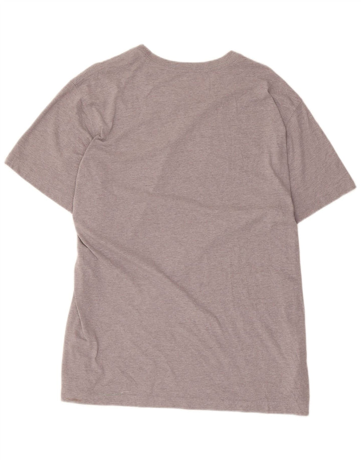 EDDIE BAUER Herren T-Shirt Top XL Grau Baumwolle