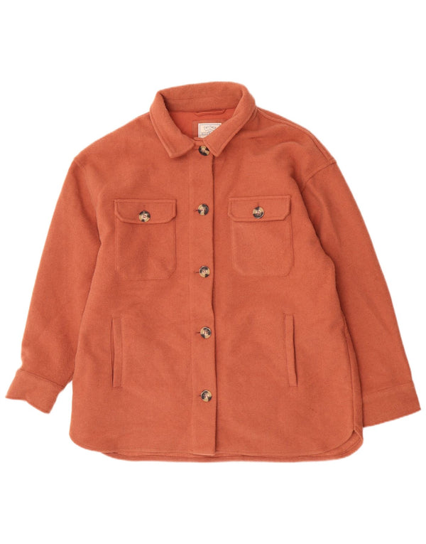 Fat Face Damen Overshirt-Hemd UK 20 2XL Rosa Polyester