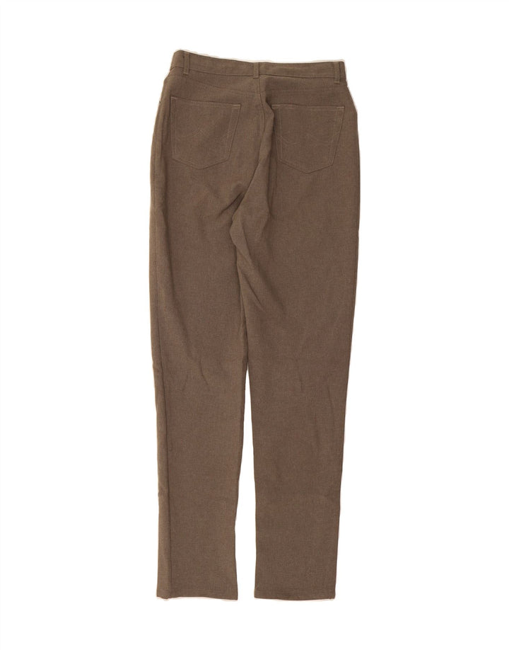 BENETTON Womens Slim Casual Trousers IT 44 Medium W28 L31 Grey Vintage Benetton and Second-Hand Benetton from Messina Hembry 