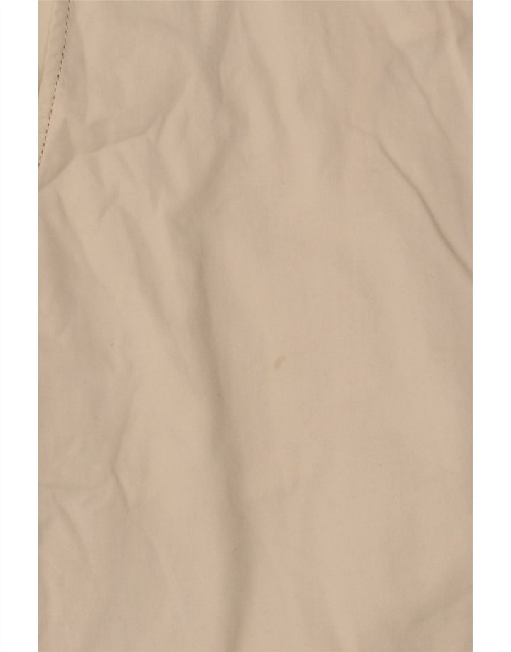 ELLESSE Womens Chino Shorts IT 42 Medium W30  Beige Cotton