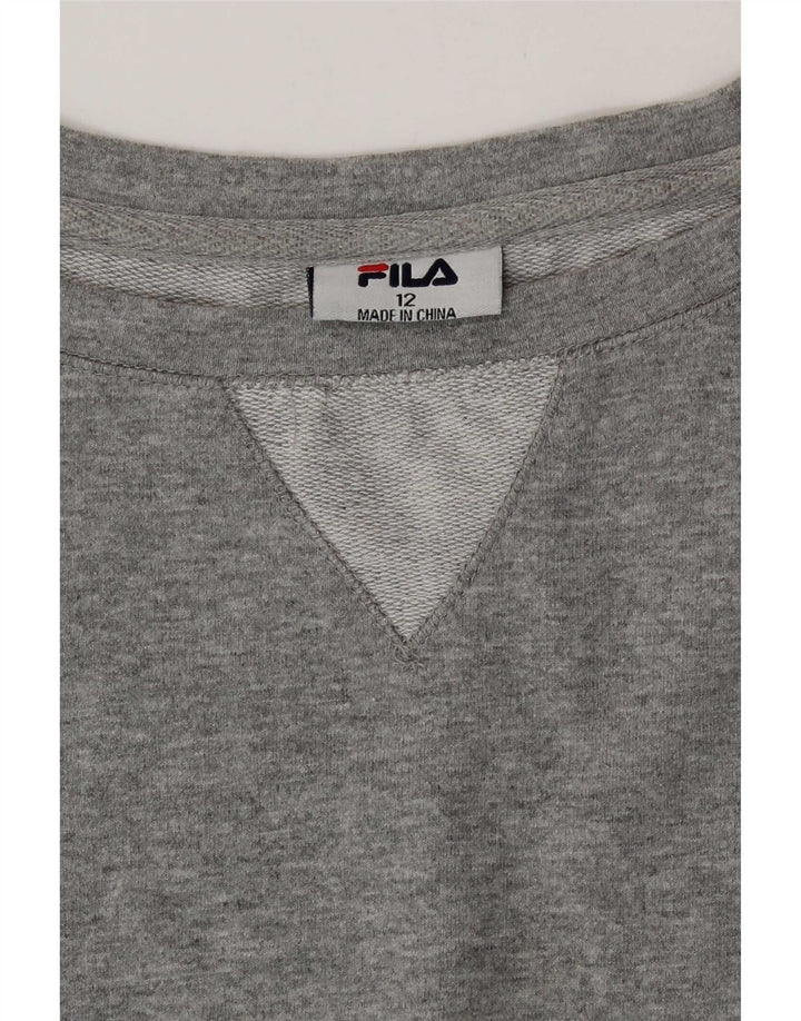 Γυναικεία φούτερ Fila Jumper UK 12 Medium Grey Colourblock