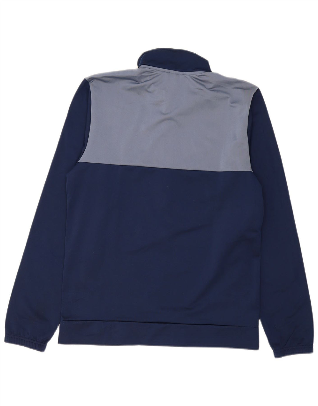 ADIDAS Mens Tracksuit Top Jacket Medium Navy Blue Colourblock