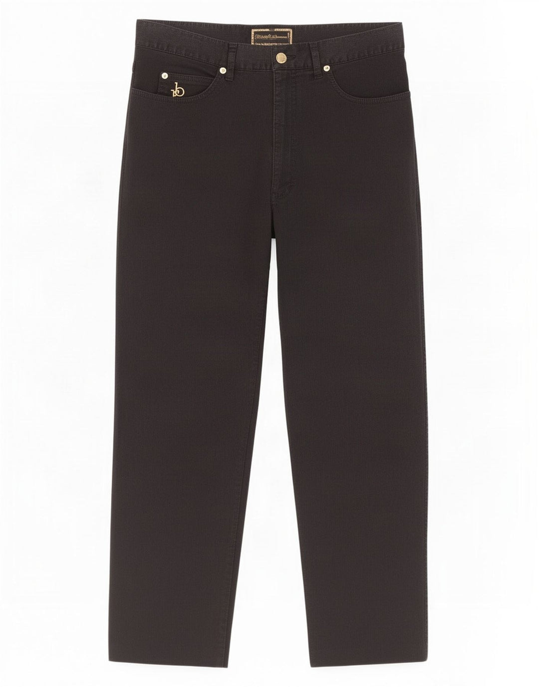 Roccobarocco Womens Cropped Trousers W38 L25 Black