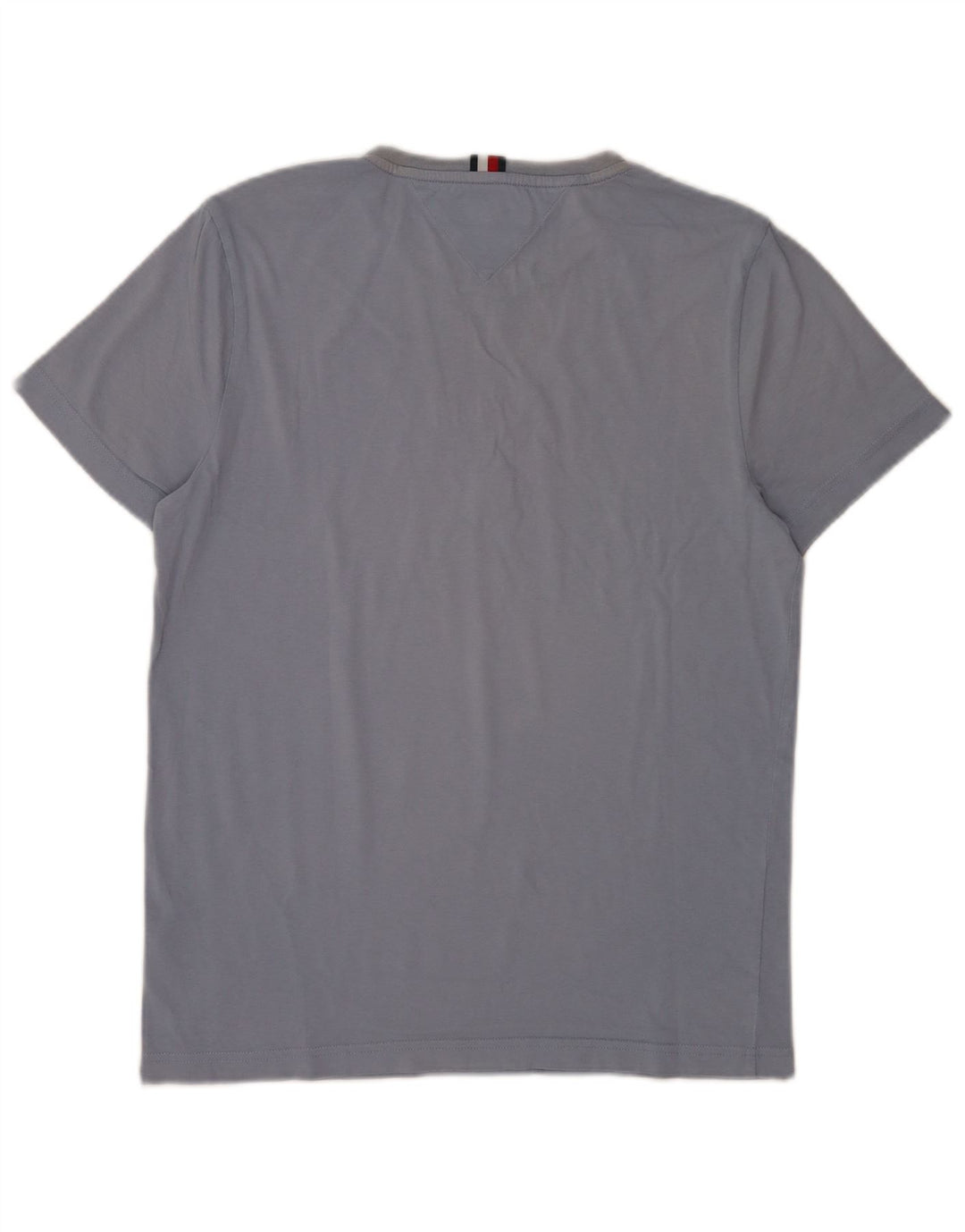 Tommy Hilfiger Mens Graphic T-Shirt Top Medium Blue Cotton