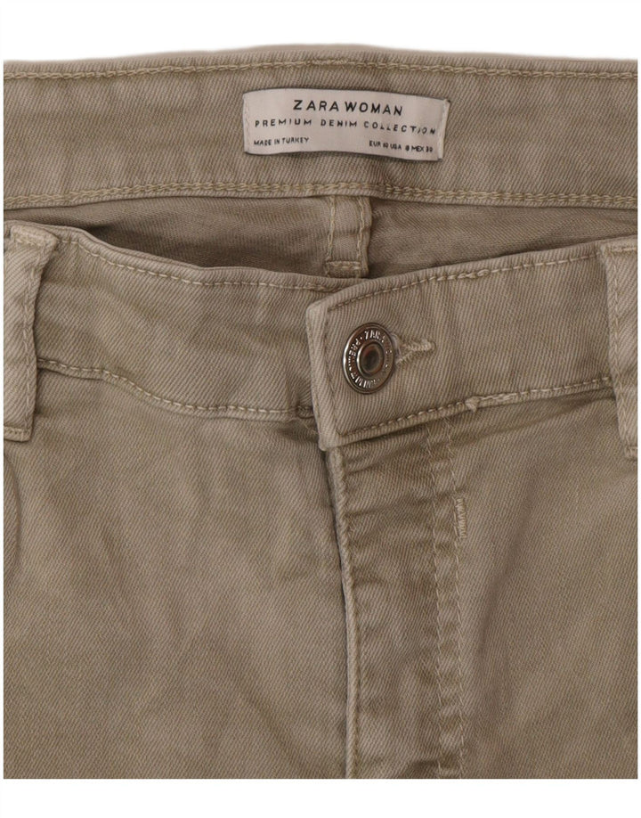 Zara Jean Slim Femme EU 40 Moyen W30 L26 Gris