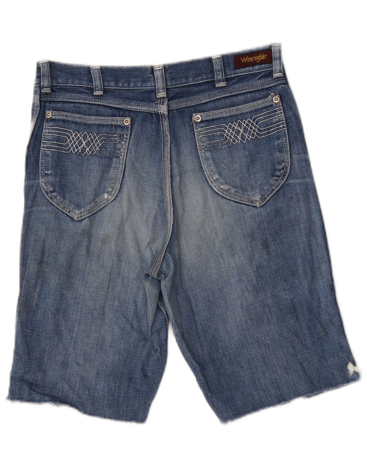 Γυναικείο τζιν σορτς Wrangler Distressed W29 Medium Blue