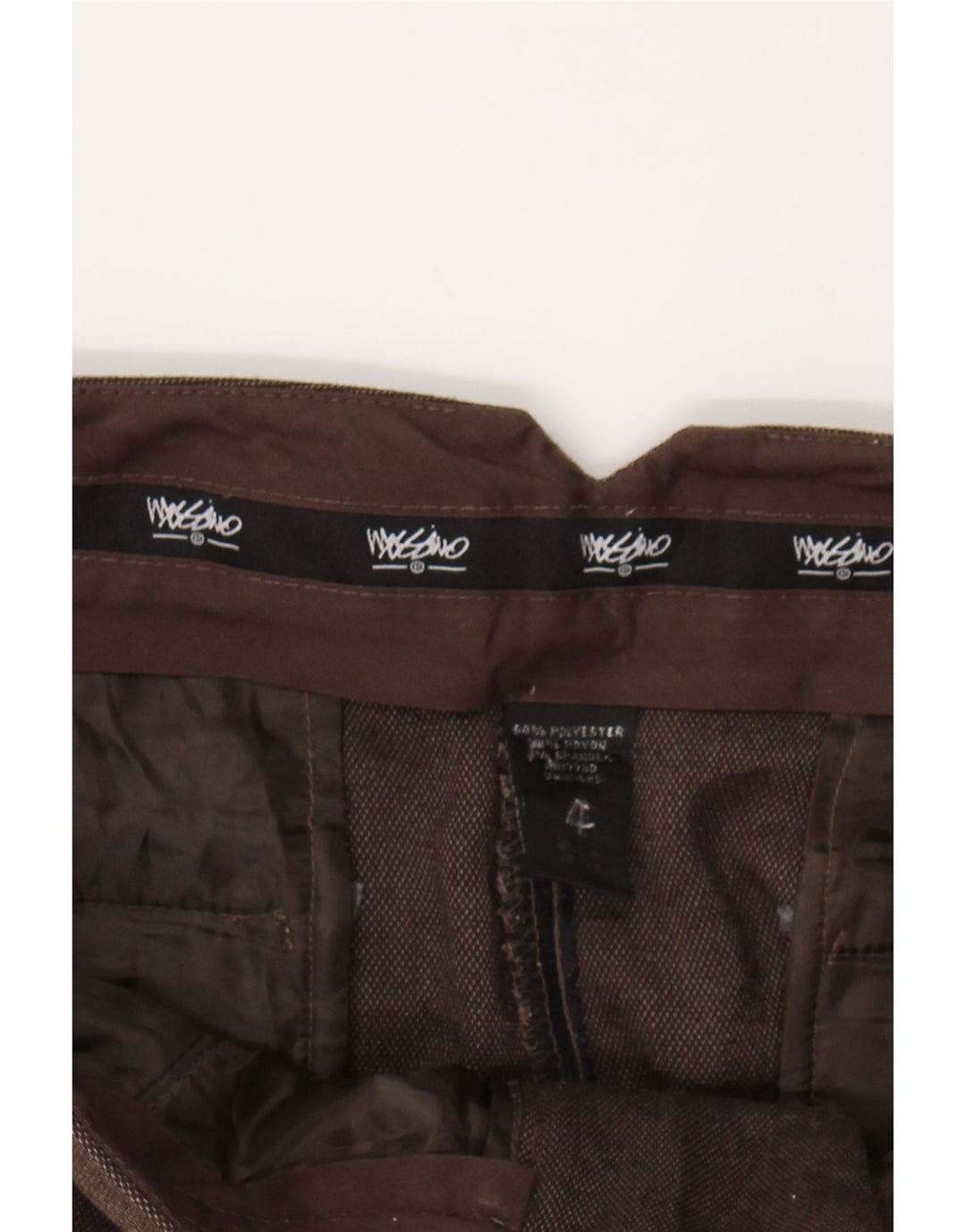 MOSSIMO Womens Bootcut Chino Trousers US 4 Small W32 L32 Brown Polyester Vintage Mossimo and Second-Hand Mossimo from Messina Hembry 
