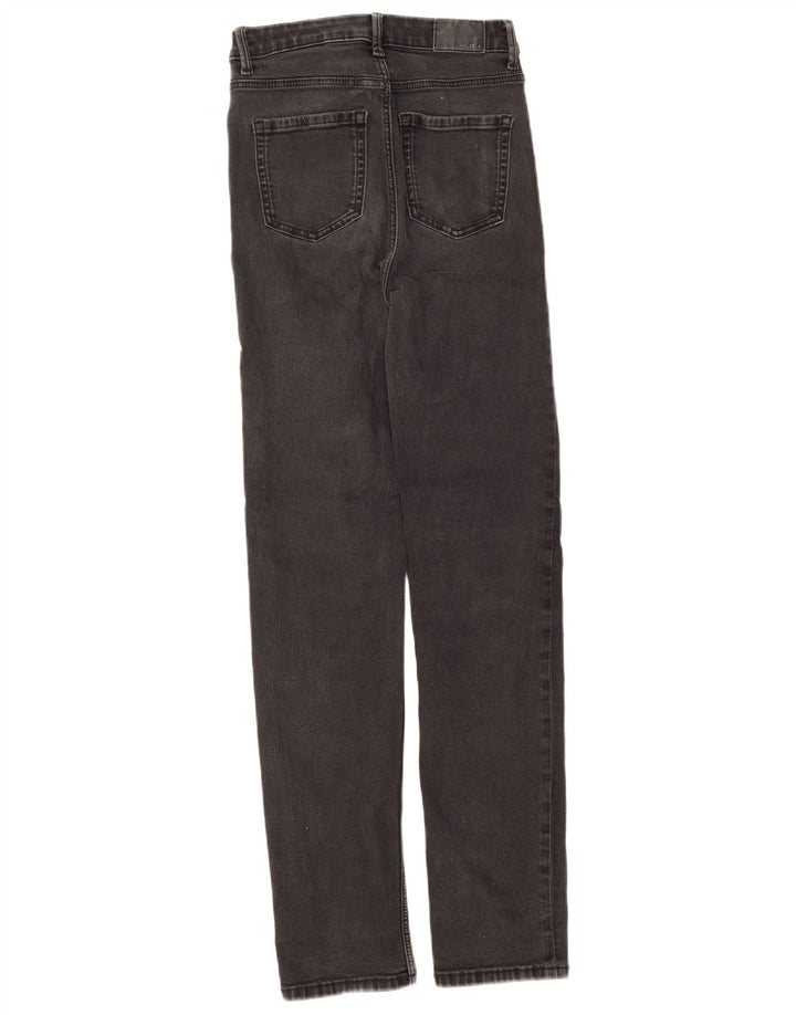 Marks & Spencer Womens Sienna Straight Jeans UK 8 Small W24 L30 Grey