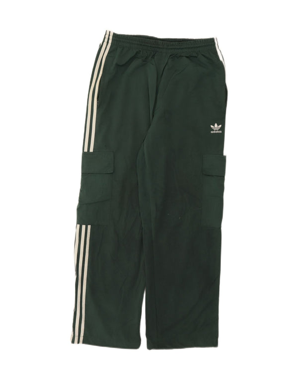 Adidas Mens Cargo tréningruha nadrág Közepes zöld poliamid