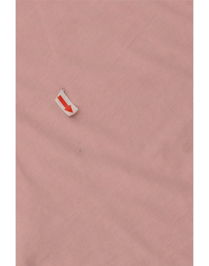 Ellesse Womens T-Shirt Top UK 14 Medium Pink Cotton