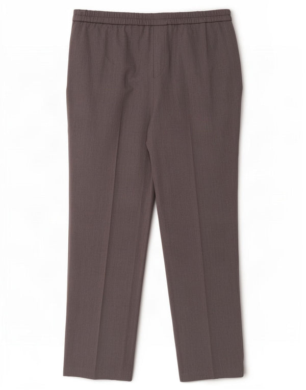 Marks & Spencer Damen Slim Fit Freizeithose UK 18 XL W38 L28 Grau