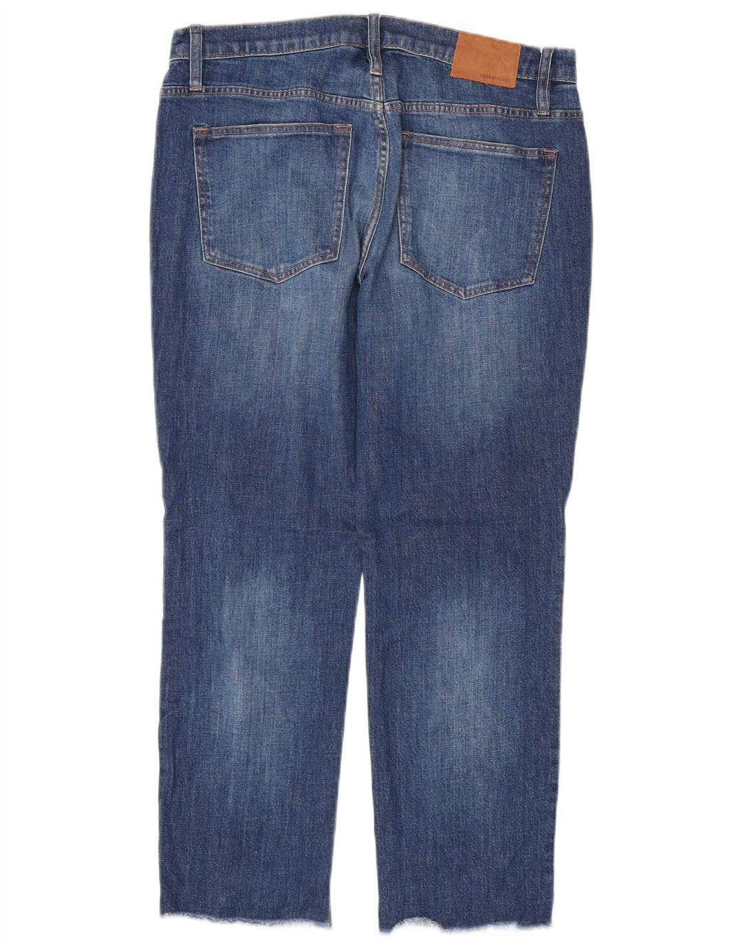 J. CREW Womens Straight Jeans W30 L27 Blue Cotton