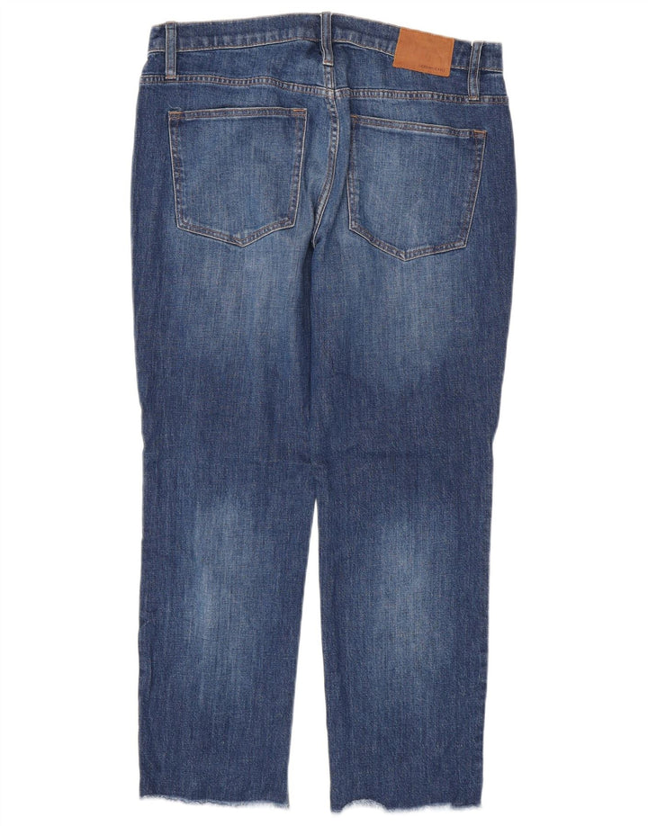 J. CREW Womens Straight Jeans W30 L27 Blue Cotton