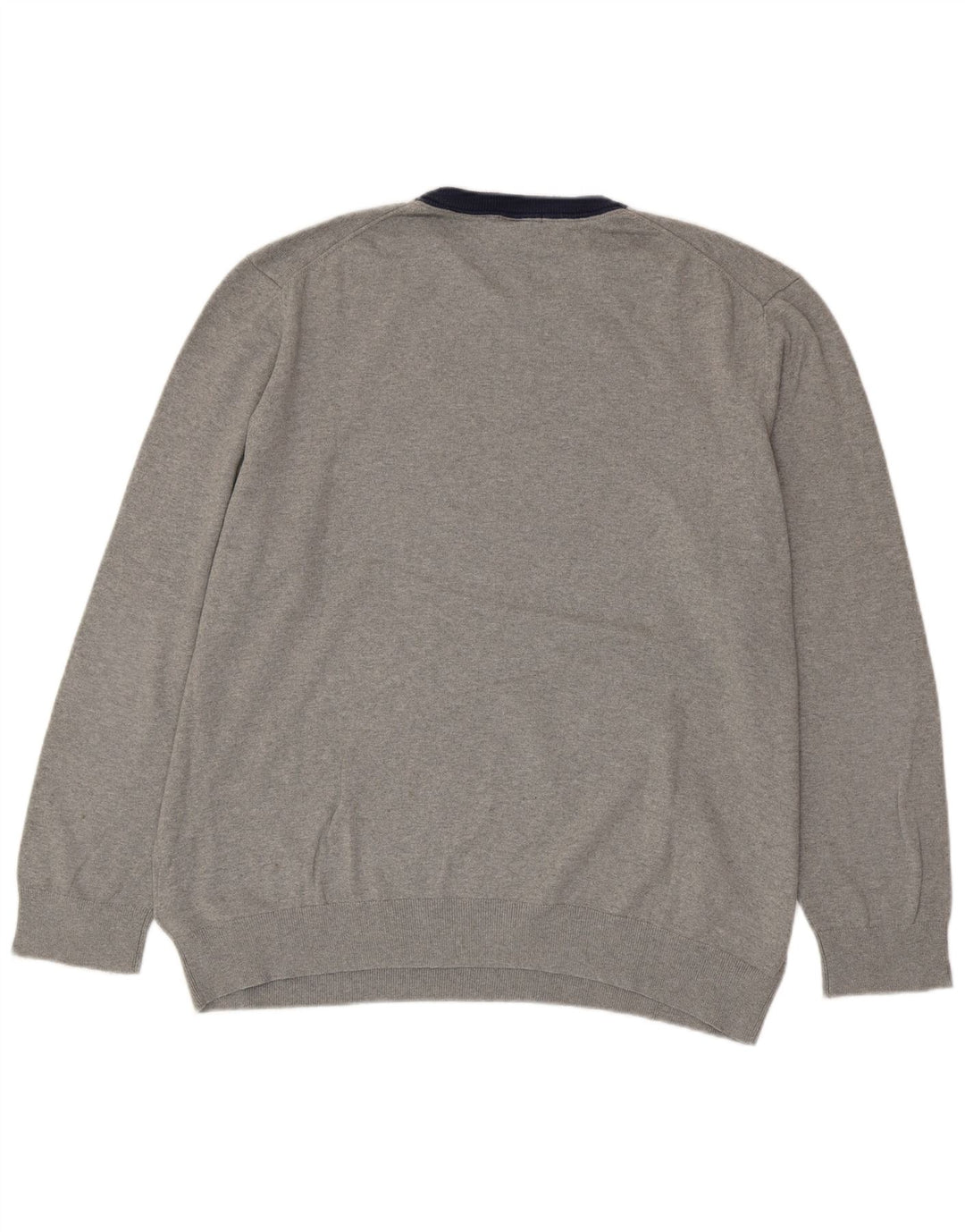 TIMBERLAND Mens Crew Neck Jumper Sweater 3XL Grey Cotton