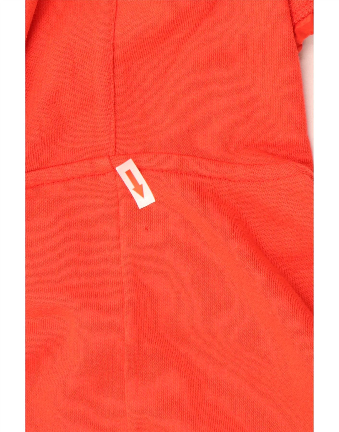 Champion Womens Graphic Zip Hoodie Sweater UK 14 Medium Red