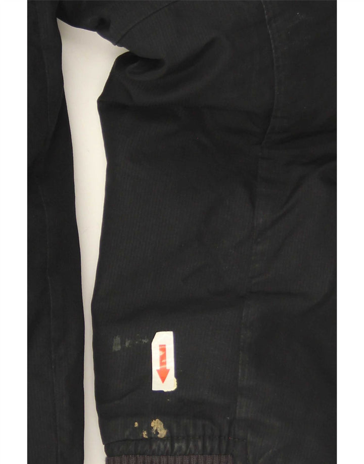 Jachetă căptușită cu glugă Nike pentru bărbați UK 38 Medium Black Colorblock Poliester