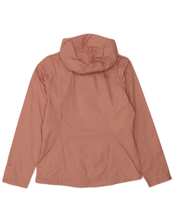 The North Face Chaqueta impermeable con capucha para mujer UK 40 Medium Pink Nylon