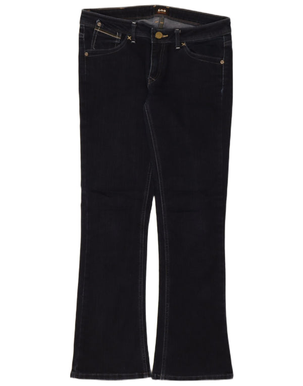 Lee Womens Bootcut Jeans W30 L30 Navy Blue Cotton