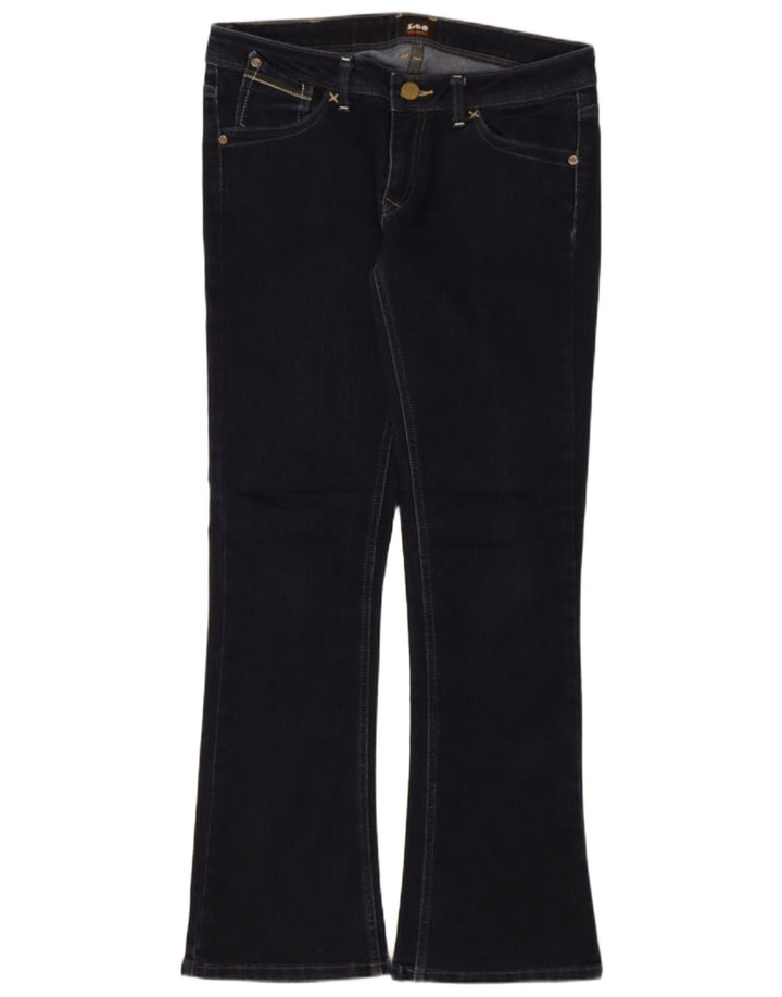 Lee Womens Bootcut Jeans W30 L30 Azul Marinho Algodão