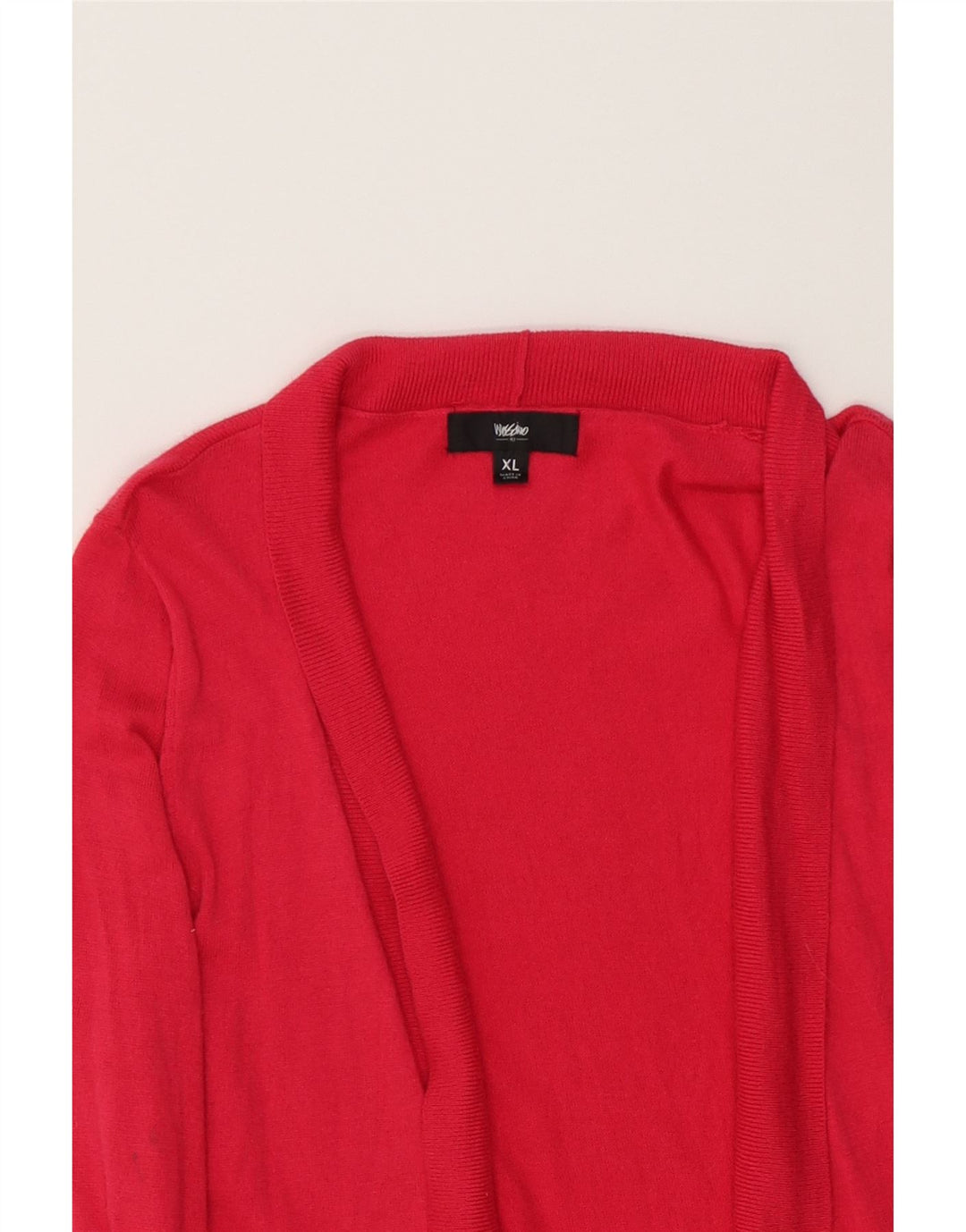 MOSSIMO Womens Open Cardigan Sweater UK 18 XL Pink Nylon Vintage Mossimo and Second-Hand Mossimo from Messina Hembry 