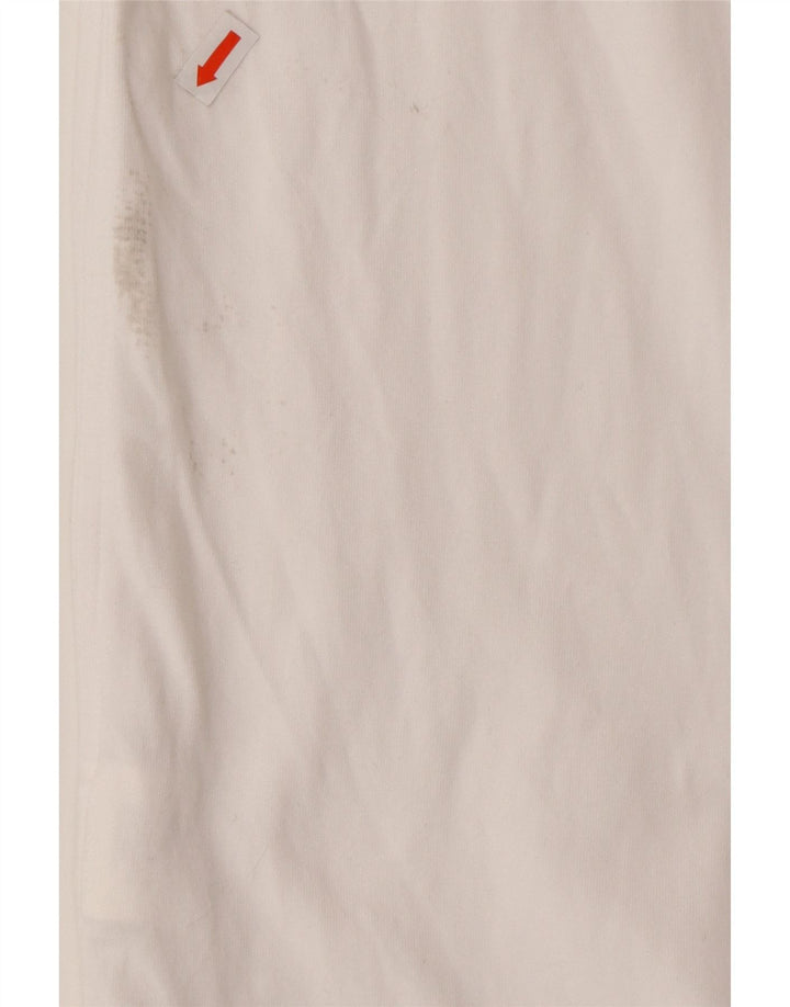 NORTH SAILS Mens Graphic T-Shirt Top XL White Cotton