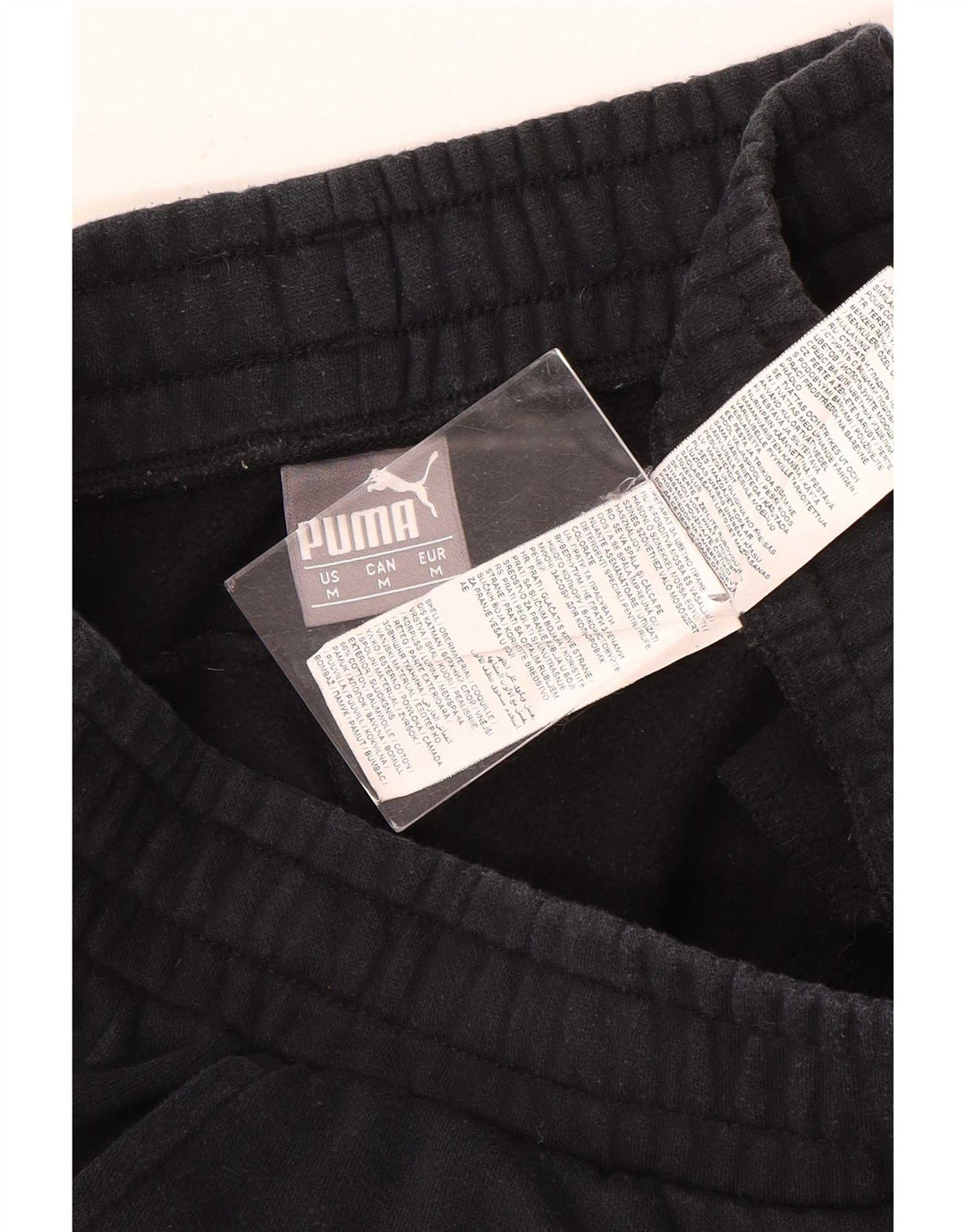 Puma Pantalon de Survêtement Joggers Homme Noir Moyen Coton