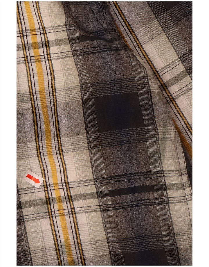 LEE Mens Regular Fit Flannel Shirt XL Multicoloured Check