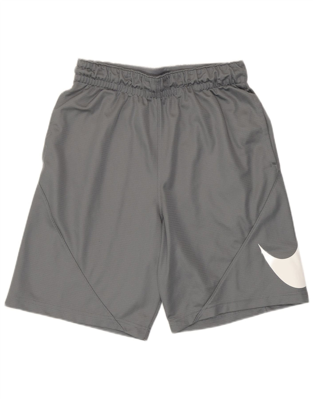Γραφικό αθλητικό σορτς Nike ανδρικό Dri Fit με μεσαίο γκρι πολυεστέρα