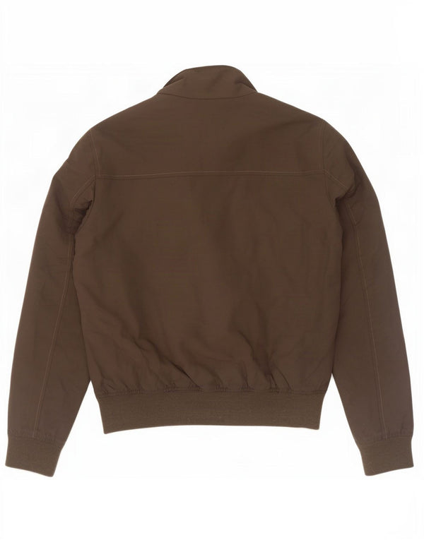 Woolrich Mens Bomber Jacket UK 36 Small Khaki Nylon