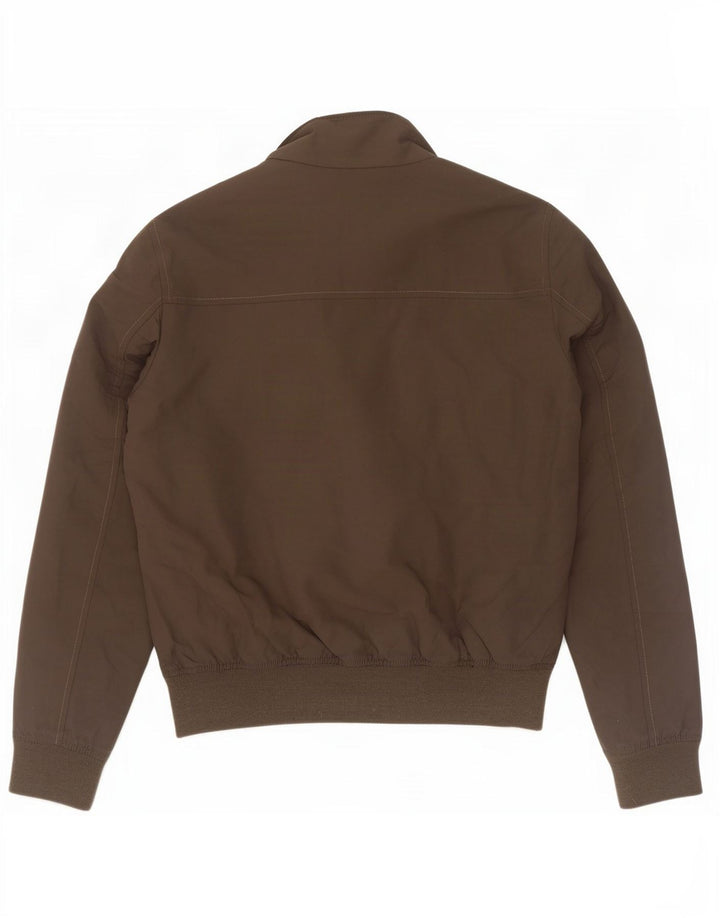 Woolrich Mens Bomber Jacket UK 36 Small Khaki Nylon