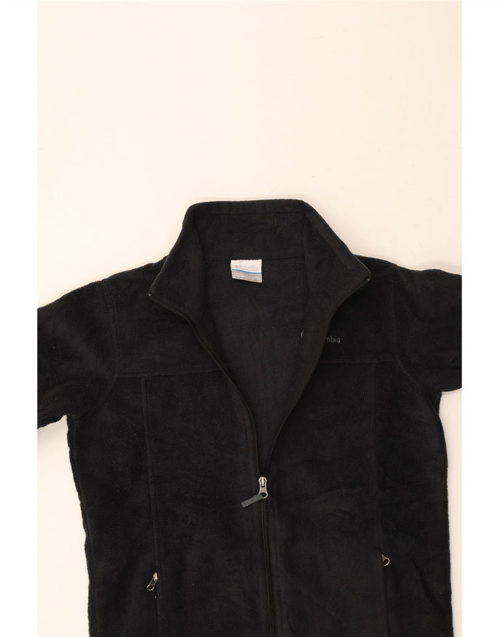 CHAMPION Boys Fleece Jacket 14-15 Years Large Black Polyester Vintage Champion and Second-Hand Champion from Messina Hembry 