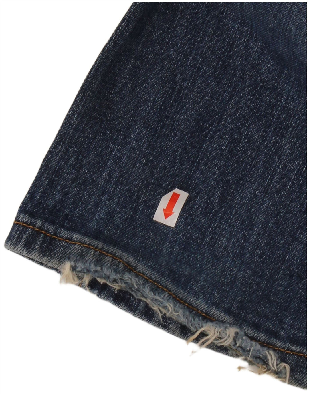 LEVI'S Womens 627 Straight Jeans W29 L34 Blue Cotton