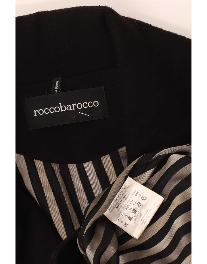 Abrigo Roccobarocco Mujer IT 48 XL Poliéster Negro