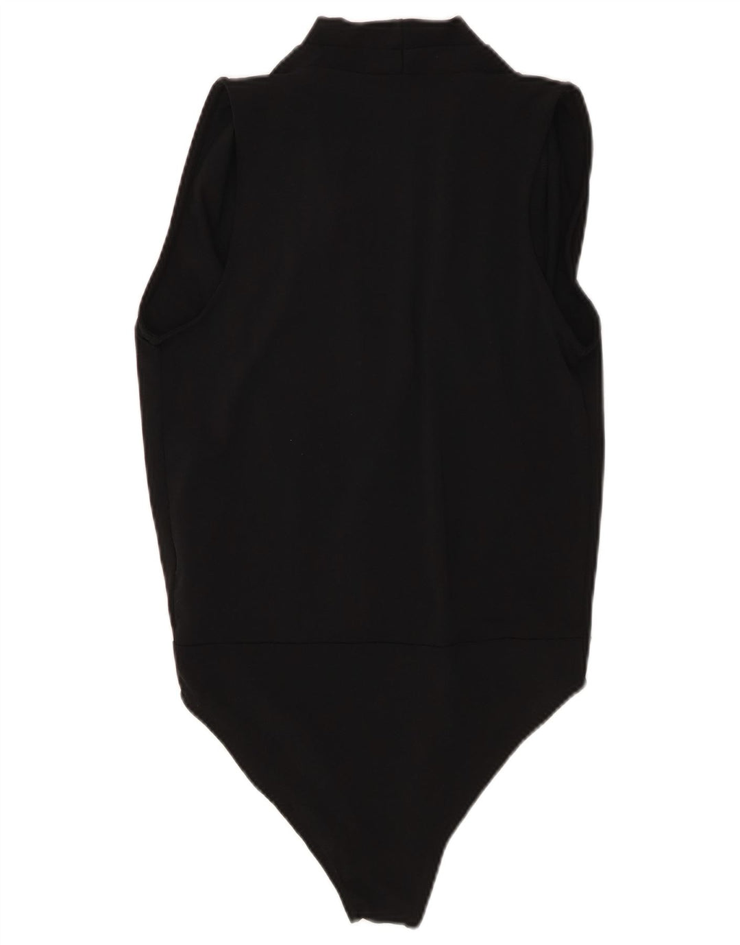 ZARA Womens Trafaluc Sleeveless Bodysuit UK 10 Small Black Polyester
