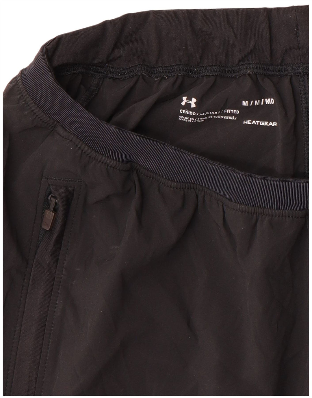 Under Armour Womens Heat Gear Tracksuit Trousers Medium Black