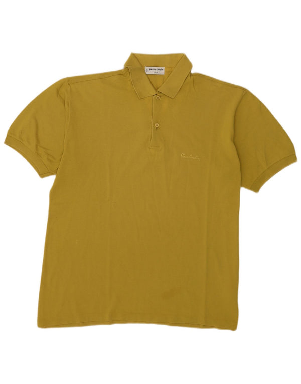 Pierre Cardin Polo Homme IT 52 Large Jaune Coton