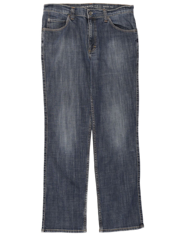 Мужские прямые джинсы Mustang Tramper Slim Fit W34 L32 синие
