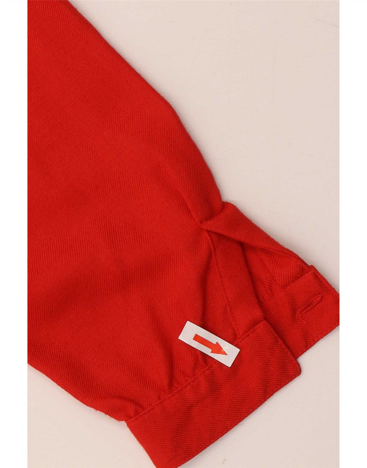 Blusa vintage para mujer IT 44 Poliéster rojo medio