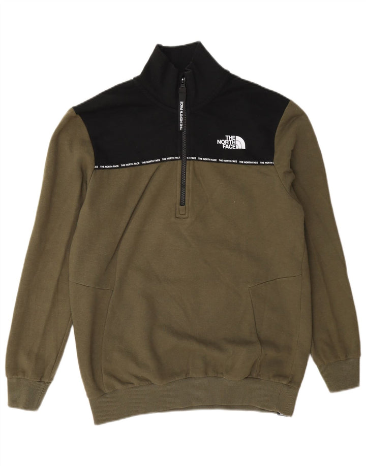 The North Face Sweat-shirt surdimensionné pour femme UK 10 Petit Kaki