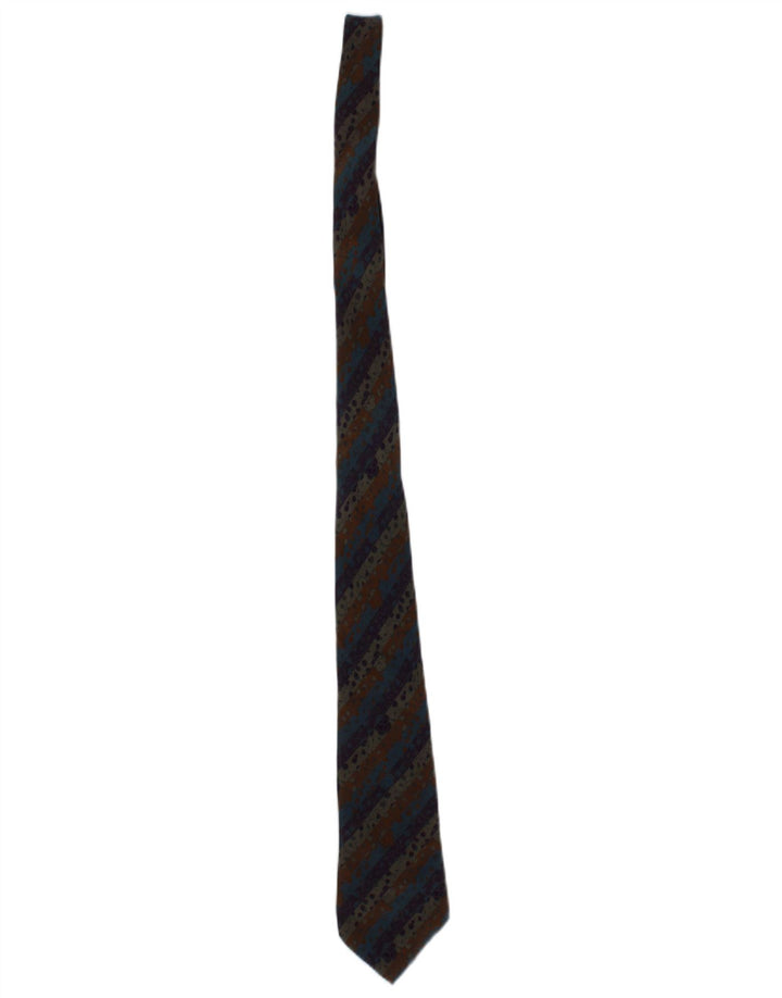 Missoni Mens Cravatte Tie One Size Multicoloured Striped Silk Designer