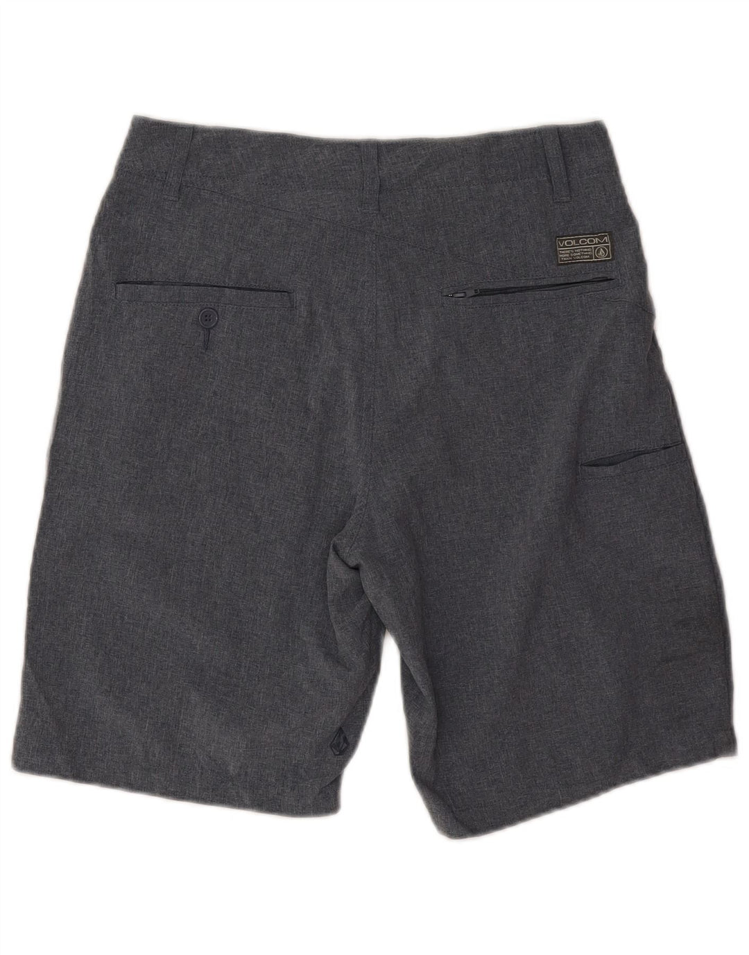 Volcom Herren Cargoshorts W28 Mittelgraues Polyester