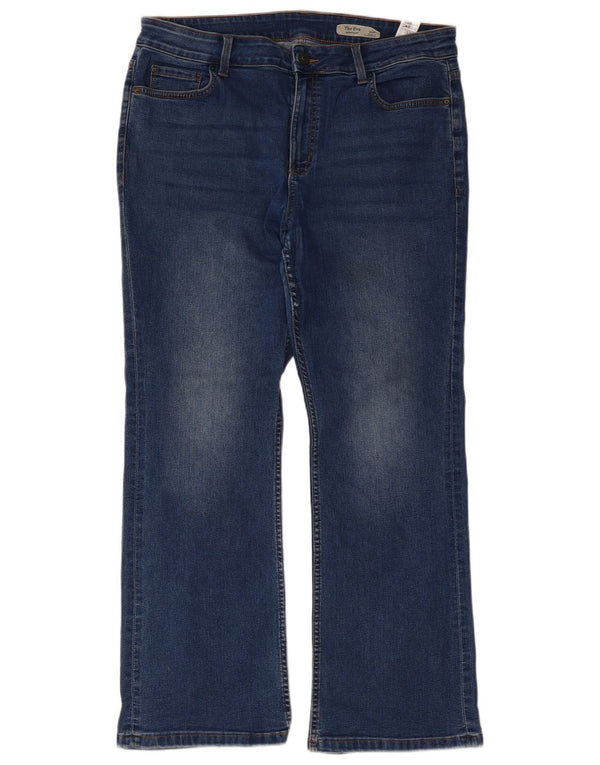 Marks & Spencer női Eva Bootcut farmer UK 16 nagy W34 L28 kék
